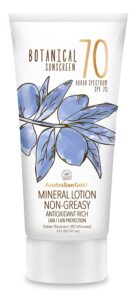 Australian Gold Botanical Sunscreen Mineral Lotion Reviews And User Guide