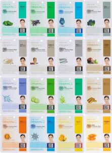 DERMAL Korea Collagen Essence Full Face Facial Mask Sheet